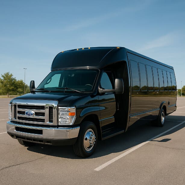 Salt Lake City Shuttle Bus Rentals 18 Passenger Shuttle Bus
