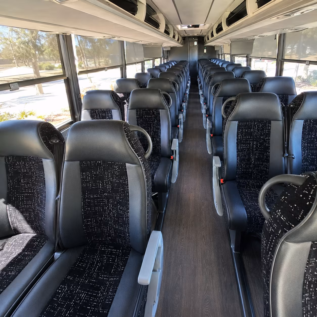 salt lake city charter bus services inside